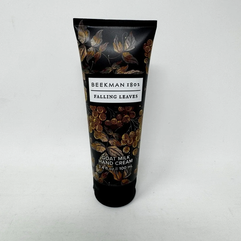 Beekman 1802 Falling‎ Leaves Hand Cream 3.4 oz Goat Milk Hand Cream New